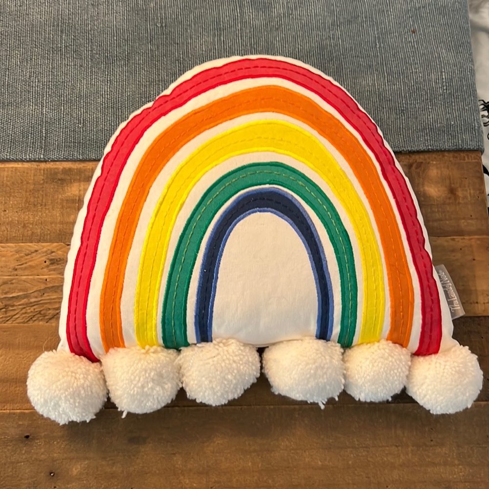 Rainbow Pillow!